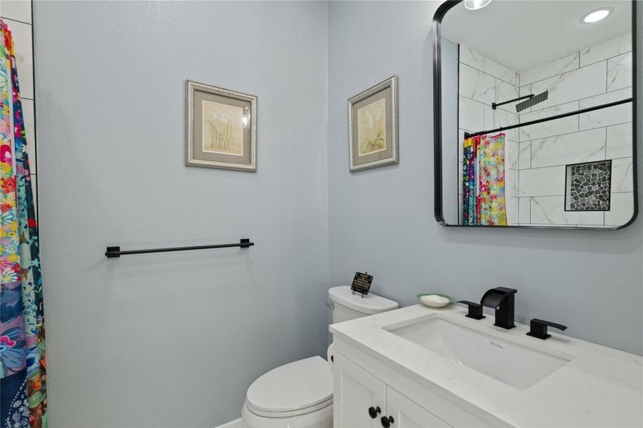 Furnished interior view inside a new home in , Dripping Springs (Image 25).