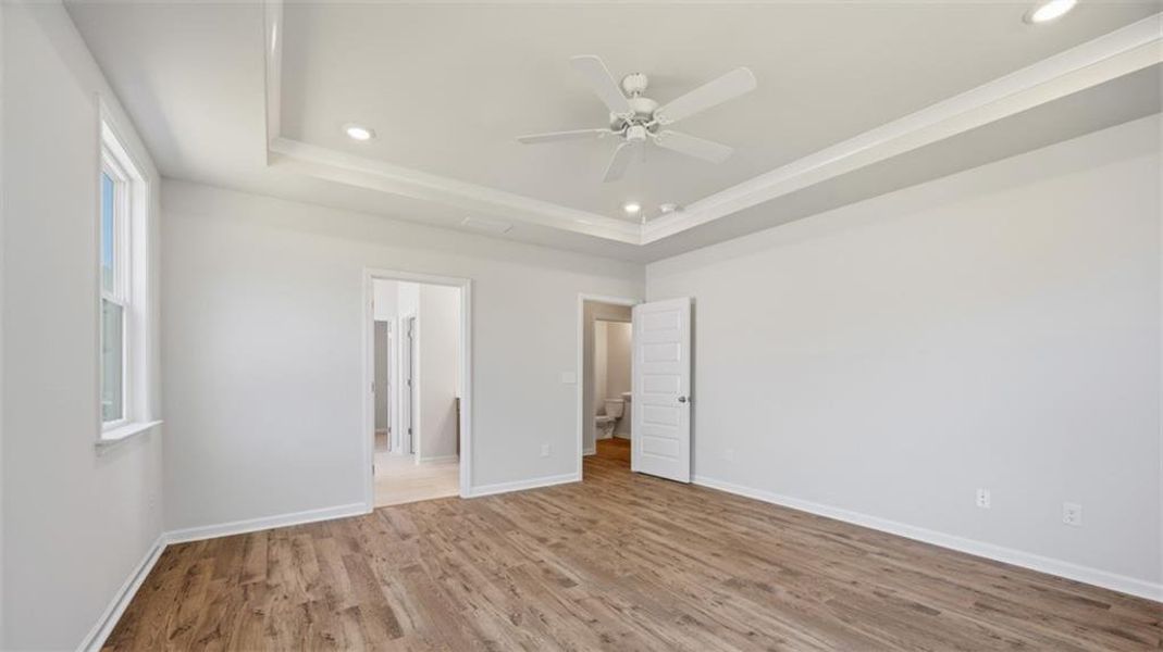 Spacious, unfurnished interior of a new home in The Gates at Pates Creek, Hampton (Image 15). Spacious, unfurnished interior of a new home in The Gates at Pates Creek, Hampton (Image 15).