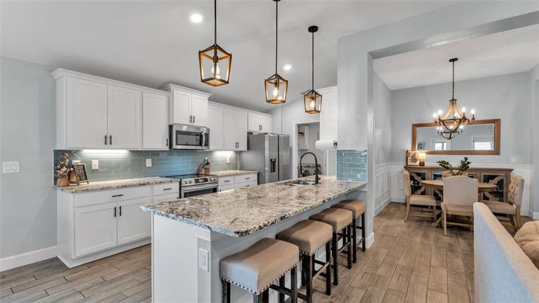 Furnished interior view inside a new home in Lake Juliana Estates, Auburndale (Image 37). Furnished interior view inside a new home in Lake Juliana Estates, Auburndale (Image 37).