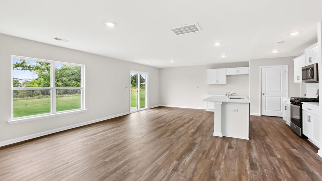 Spacious, unfurnished interior of a new home in Durbin Meadows, Fountain Inn (Image 19). Spacious, unfurnished interior of a new home in Durbin Meadows, Fountain Inn (Image 19).