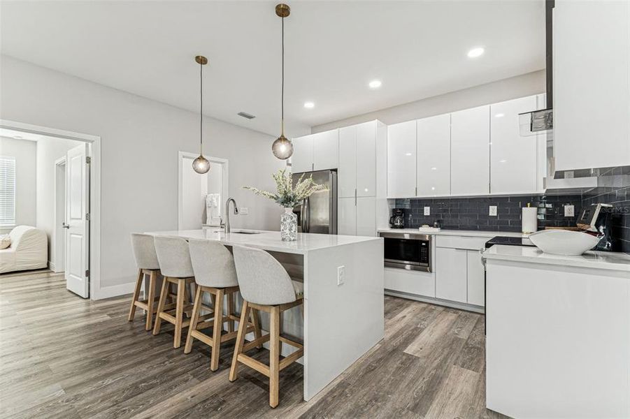 Furnished interior view inside a new home in , Tampa (Image 10).