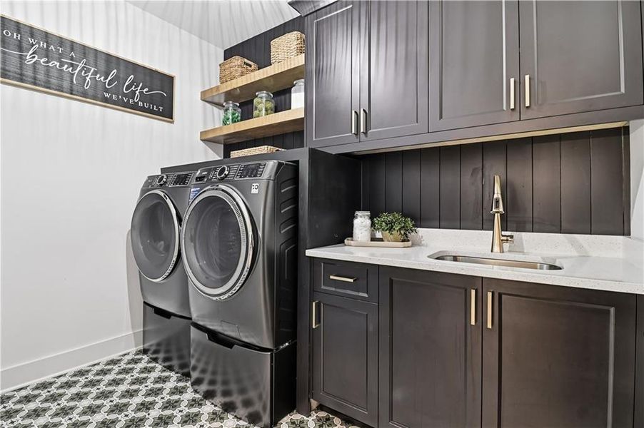 Furnished interior view inside a new home in , Woodstock (Image 28).