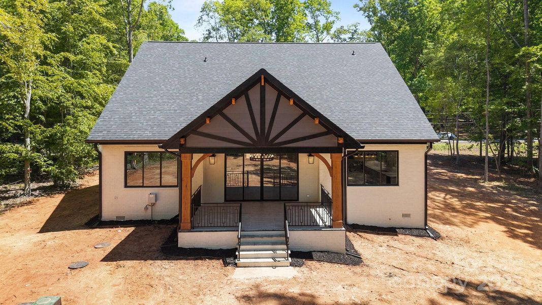 Exterior details and patio area of a home in , Waxhaw (Image 3).