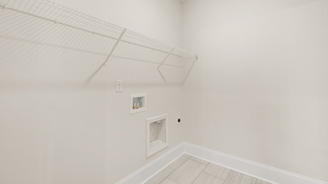 Representative unfurnished interior of a home built from the WINDSOR by D.R. Horton in Butner Estates, South Fulton (Image 53).