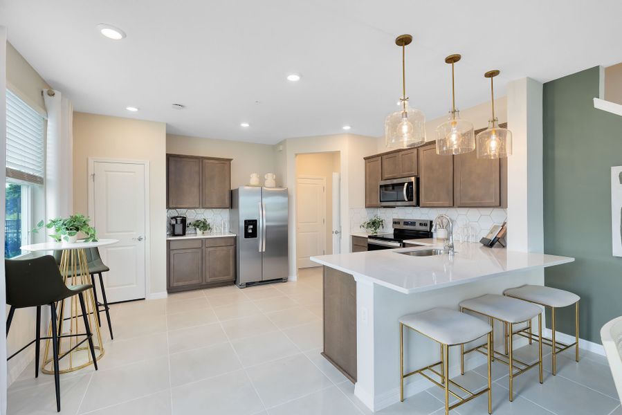 Furnished interior view inside a new home in Skylar Crest, Sanford (Image 4). Furnished interior view inside a new home in Skylar Crest, Sanford (Image 4).