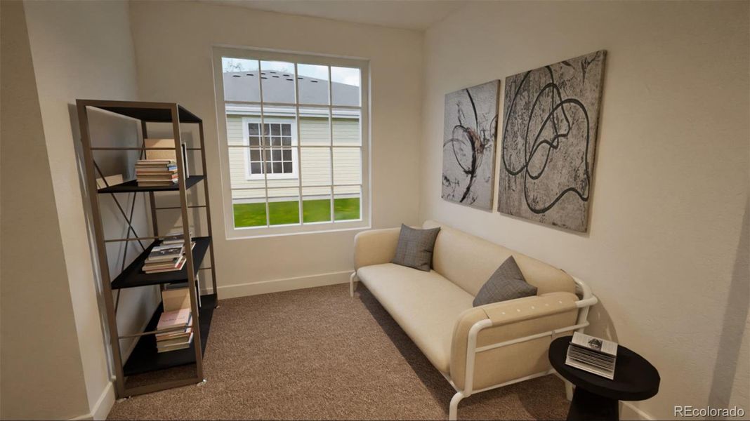 Furnished interior view inside a new home in , Aurora (Image 3).