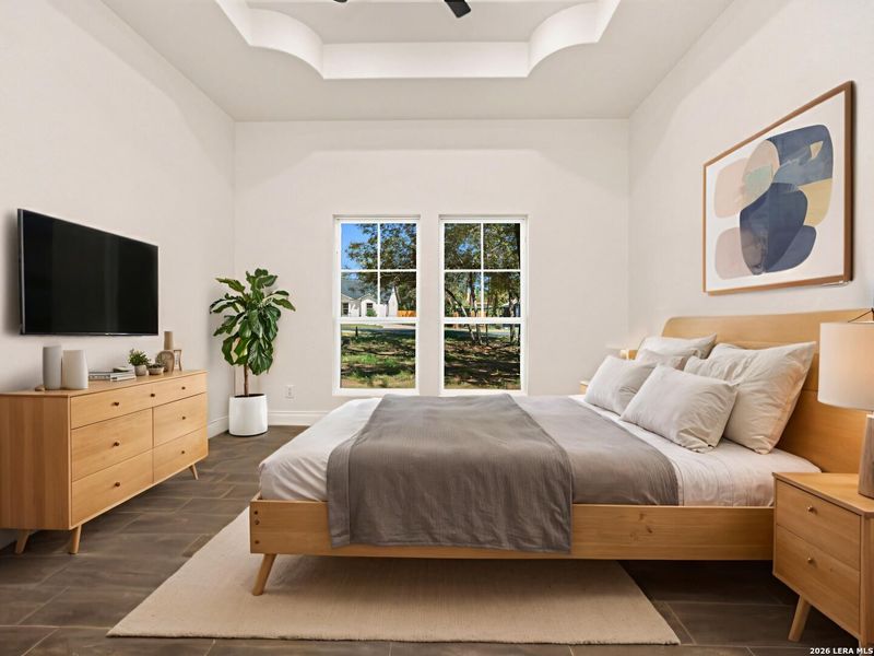 Furnished interior view inside a new home in , Elmendorf (Image 30).