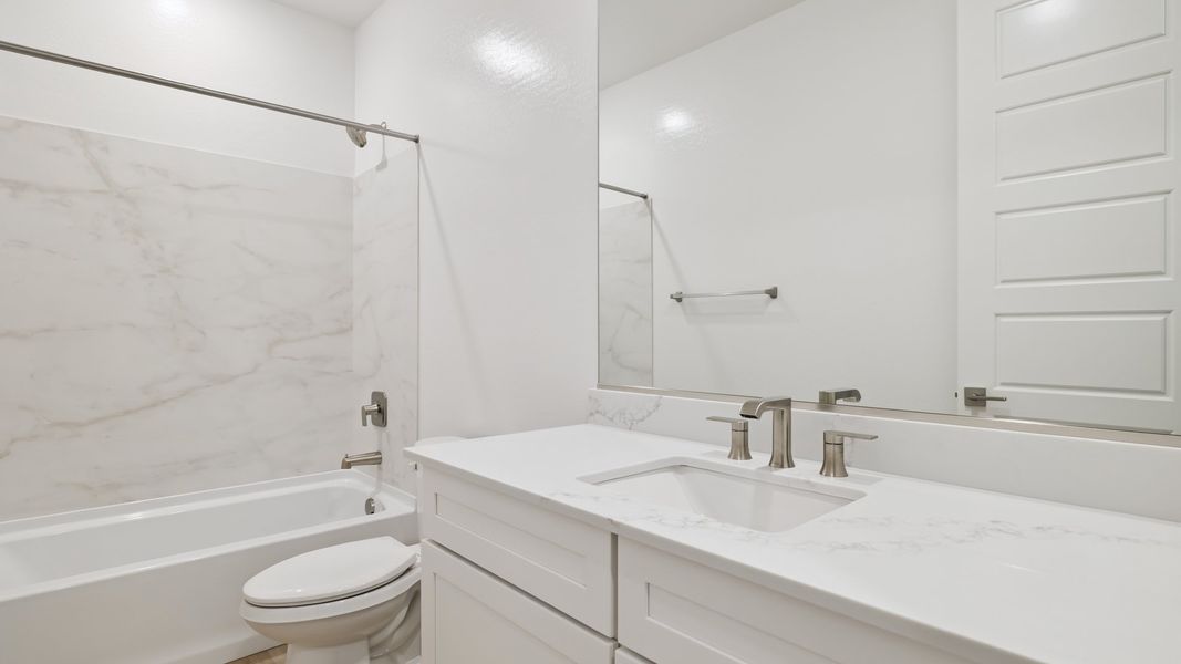 Furnished interior view inside a new home in Zanjero Pass, Waddell (Image 14).