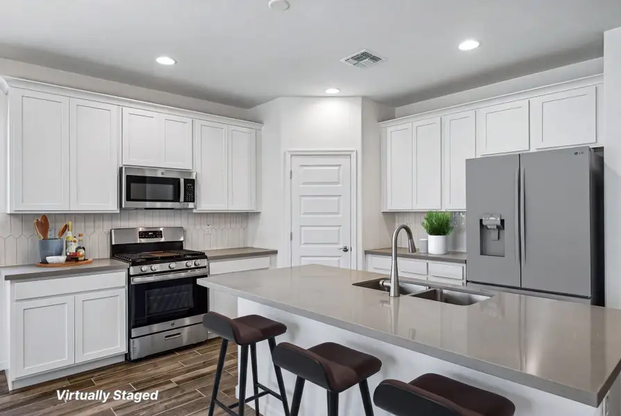 Furnished interior view inside a new home in Hawes Crossing, Mesa (Image 5).