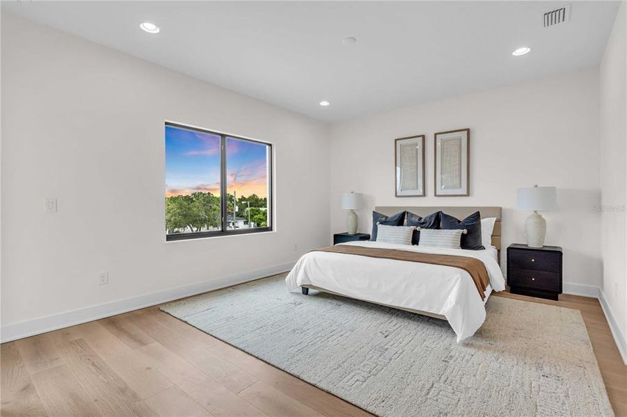 Furnished interior view inside a new home in , Tampa (Image 11). Furnished interior view inside a new home in , Tampa (Image 11).