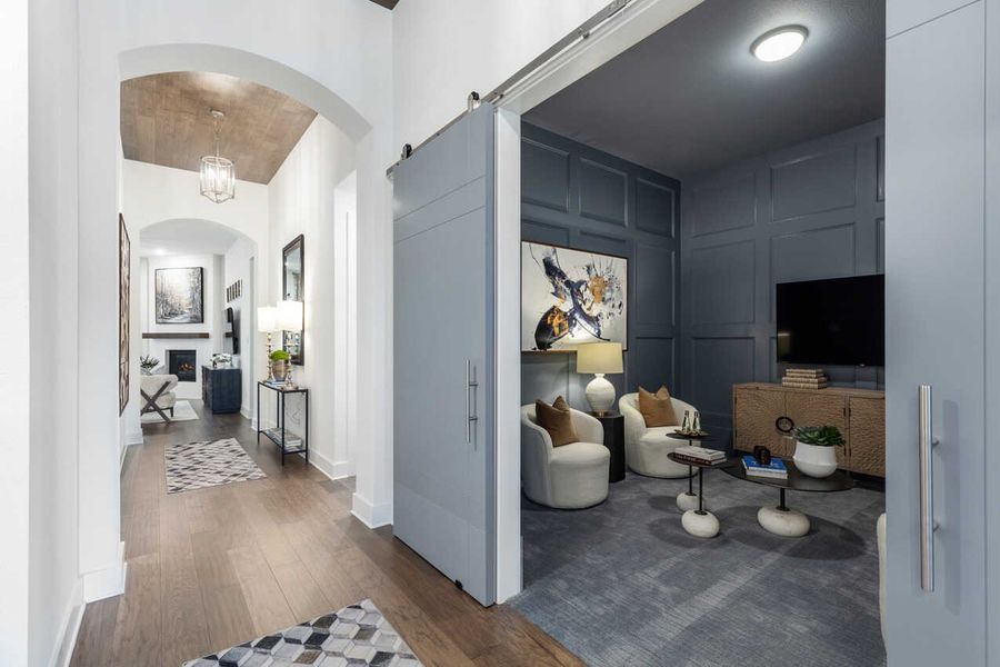 Representative Entry/Entertainment Room - some options shown Representative Entry/Entertainment Room - some options shown