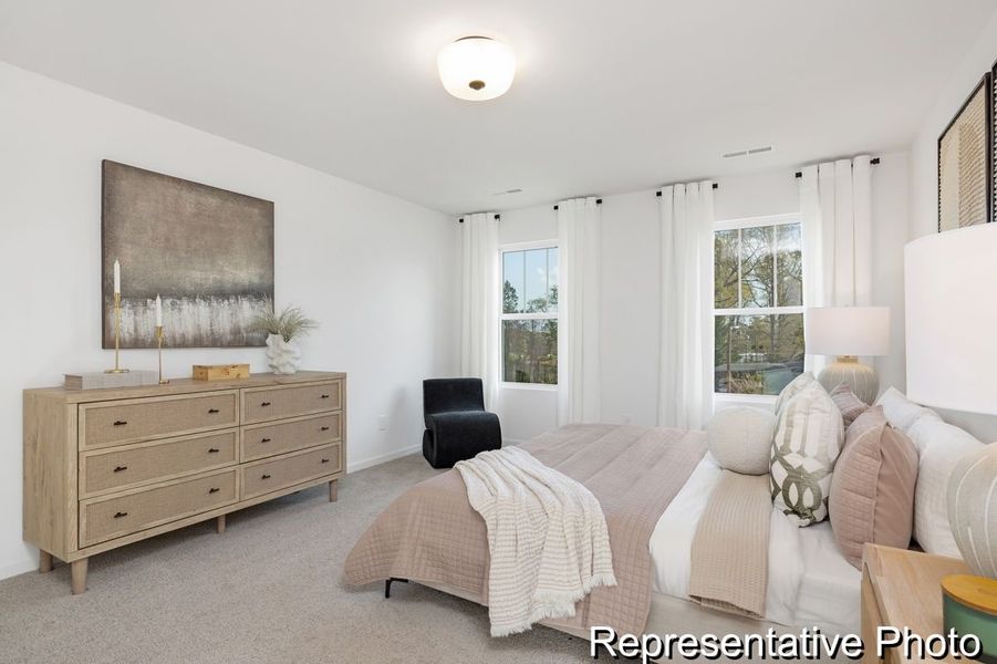 Furnished interior view inside a new home in Autumn Ridge, High Shoals (Image 15).