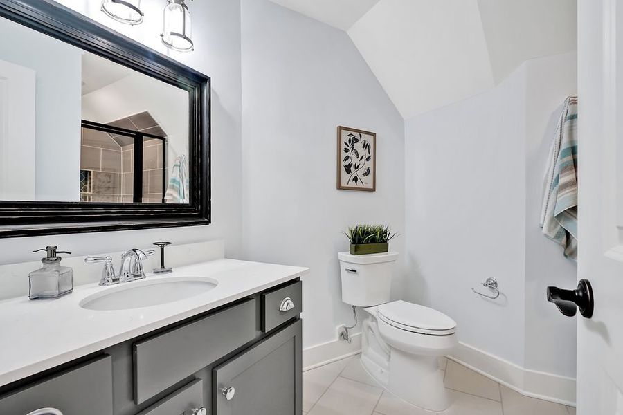 Furnished interior view inside a new home in St. James, Southport (Image 28).