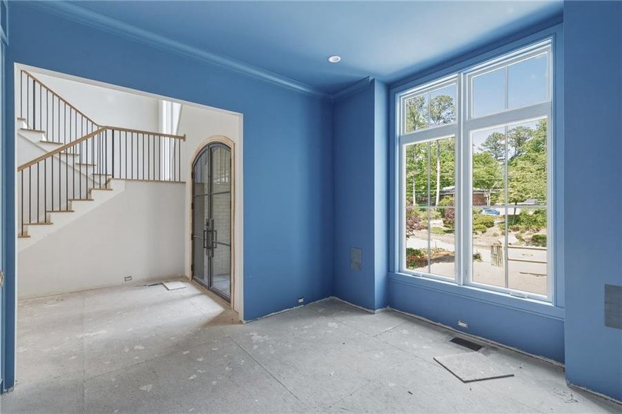 In-progress construction of a new home in , Atlanta, GA (Image 30).