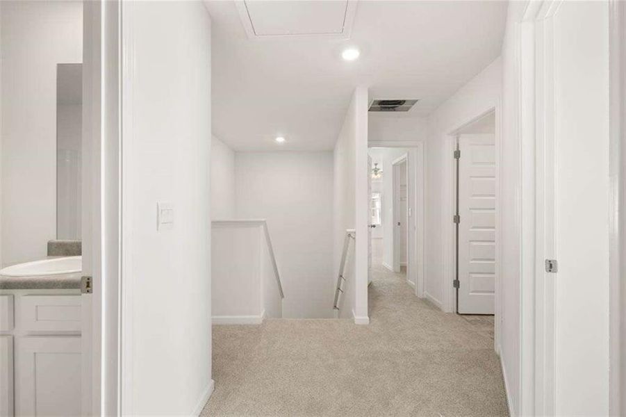 Spacious, unfurnished interior of a new home in Poplar Preserve, Newnan (Image 26).