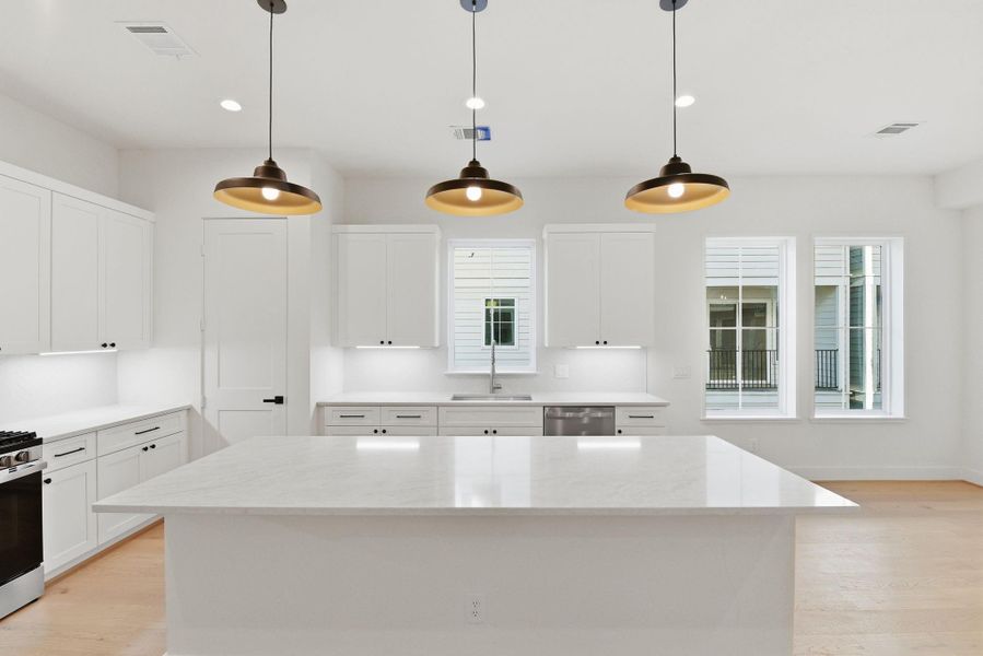 Furnished interior view inside a new home in , Houston (Image 5).