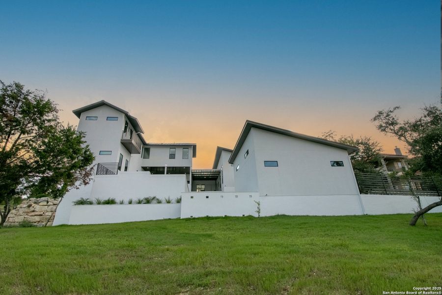 Front exterior of a new home in , San Antonio, TX, highlighting curb appeal (Image 23). Front exterior of a new home in , San Antonio, TX, highlighting curb appeal (Image 23).