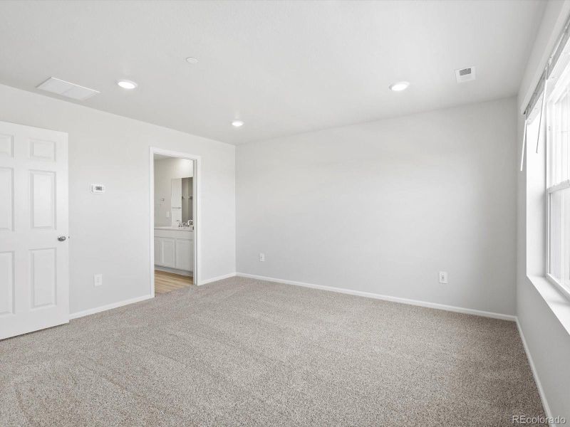 Spacious, unfurnished interior of a new home in Poudre Heights: The Meadow Collection, Windsor (Image 10).