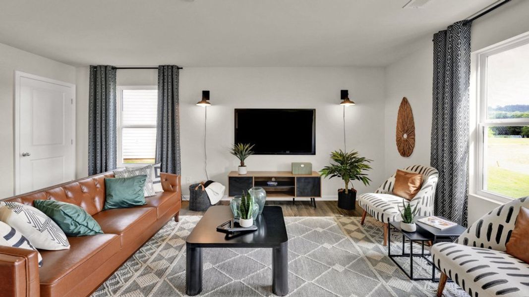 Furnished interior view inside a new home in Johnson Farms, Greeneville (Image 7).