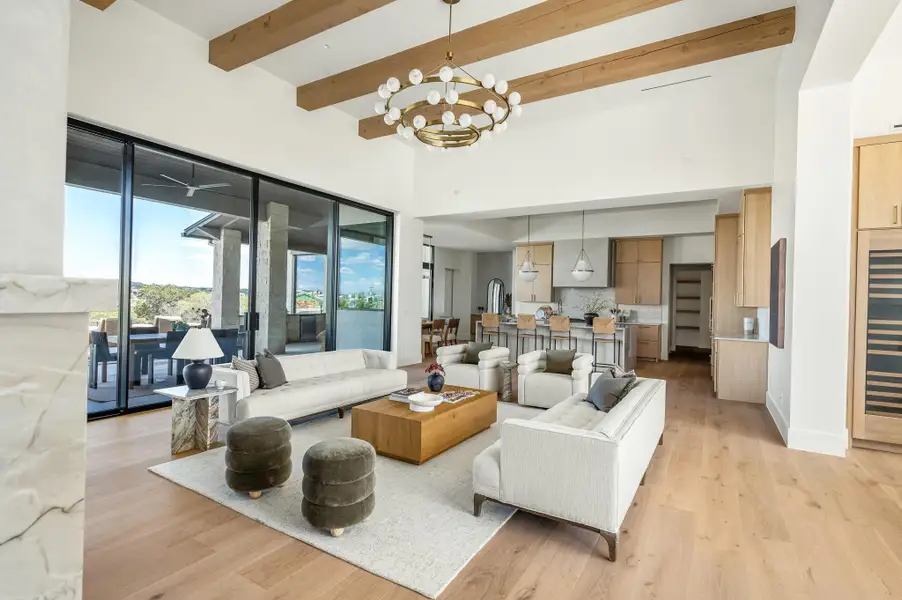 Furnished interior view inside a new home in , Austin (Image 7). Furnished interior view inside a new home in , Austin (Image 7).