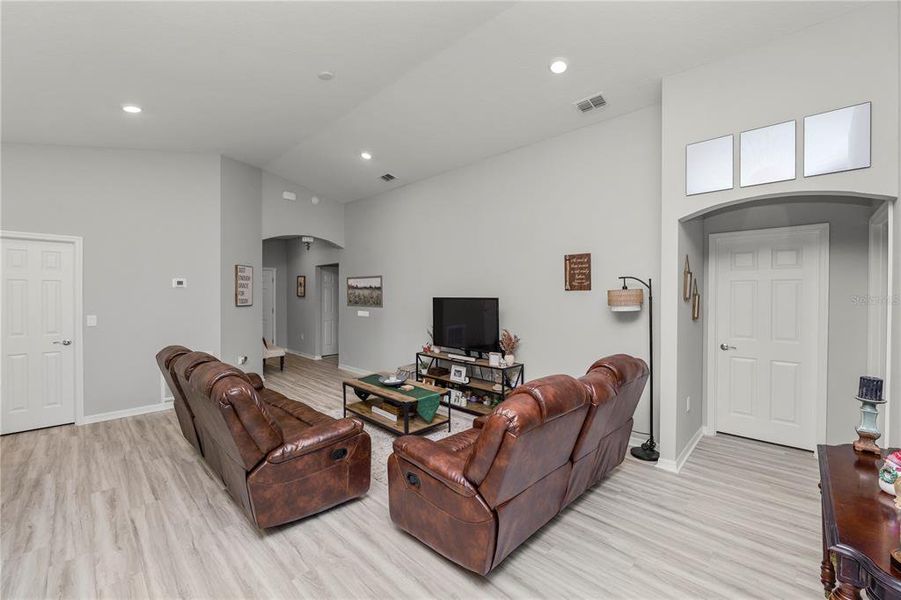 Furnished interior view inside a new home in , Mulberry (Image 15). Furnished interior view inside a new home in , Mulberry (Image 15).