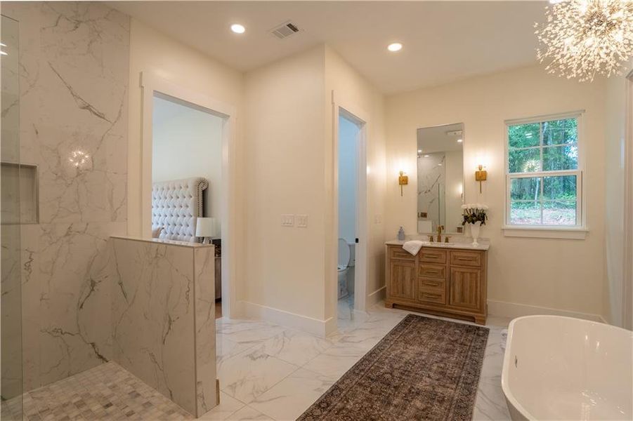 Furnished interior view inside a new home in , Maysville (Image 5).