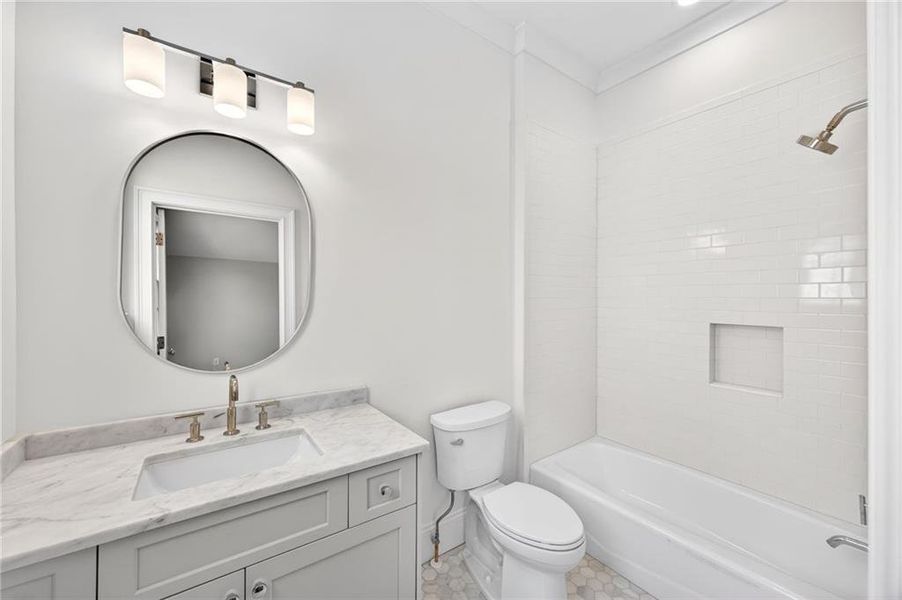 Furnished interior view inside a new home in , Smyrna (Image 14).