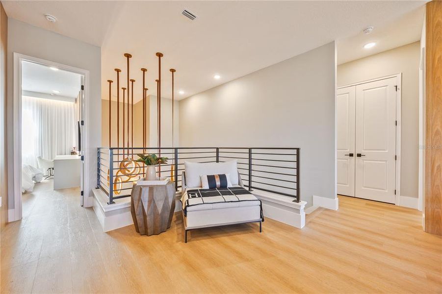 Furnished interior view inside a new home in Avalon Ridge, Winter Garden (Image 18).