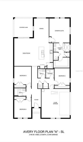 2D floor plan layout of this home in , Ocala, FL (Image 4).