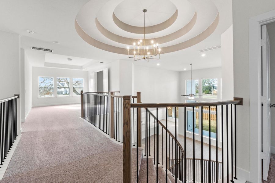 Spacious, unfurnished interior of a new home in Parmer Ranch, Georgetown (Image 29).