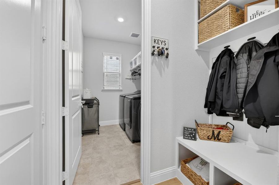 Furnished interior view inside a new home in South Oak, Lakewood Village (Image 16).