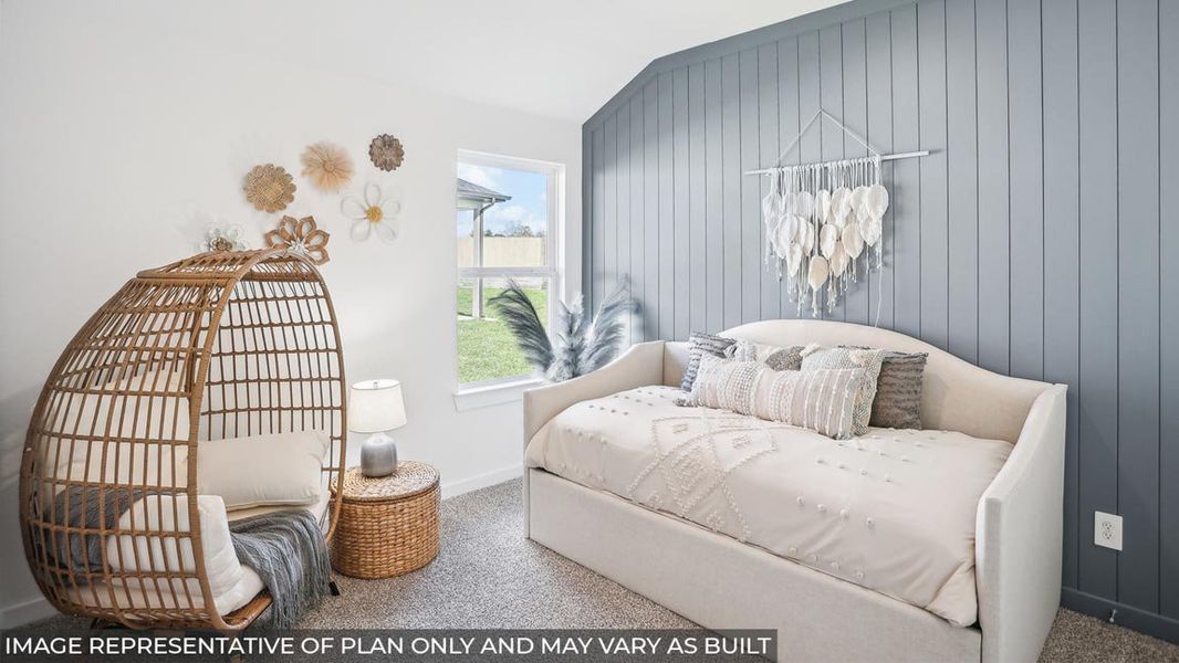 Furnished interior view inside a new home in Porters Mill, New Caney (Image 11).
