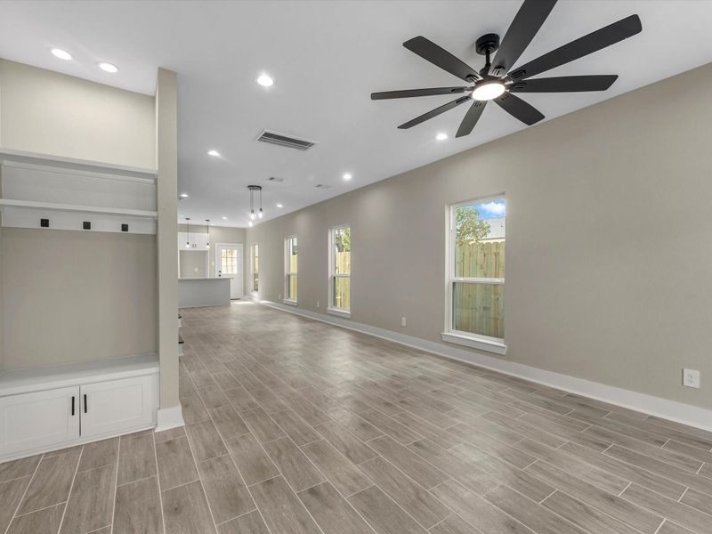 Unit B Entrance to the Living Space Unit B Entrance to the Living Space