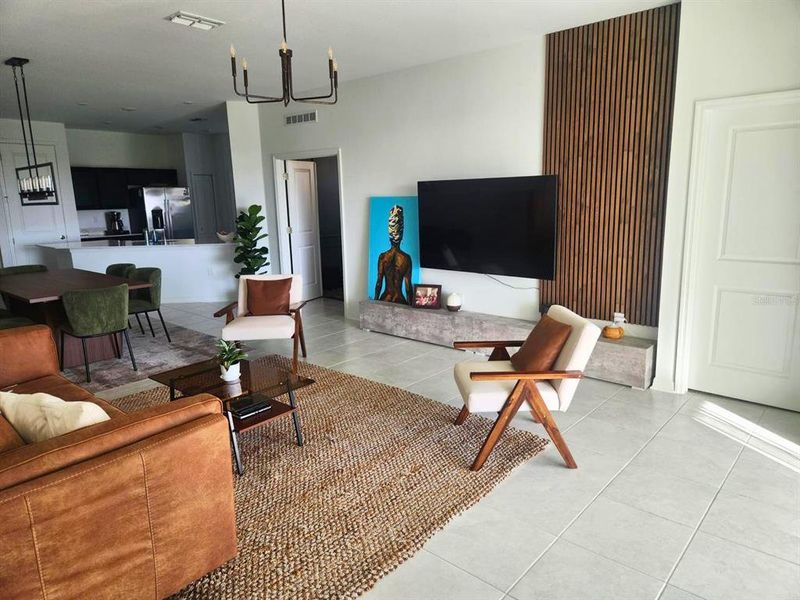 Furnished interior view inside a new home in , Davenport (Image 7).