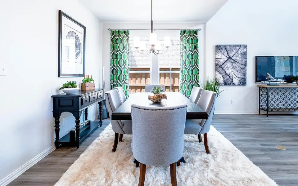 Furnished interior view inside a new home in Sunfield, Buda (Image 7).