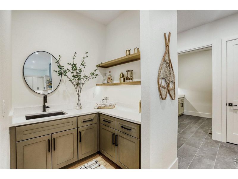 Furnished interior view inside a new home in , Loveland (Image 10).