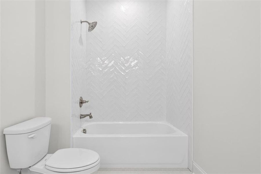 Furnished interior view inside a new home in , Suwanee (Image 18).