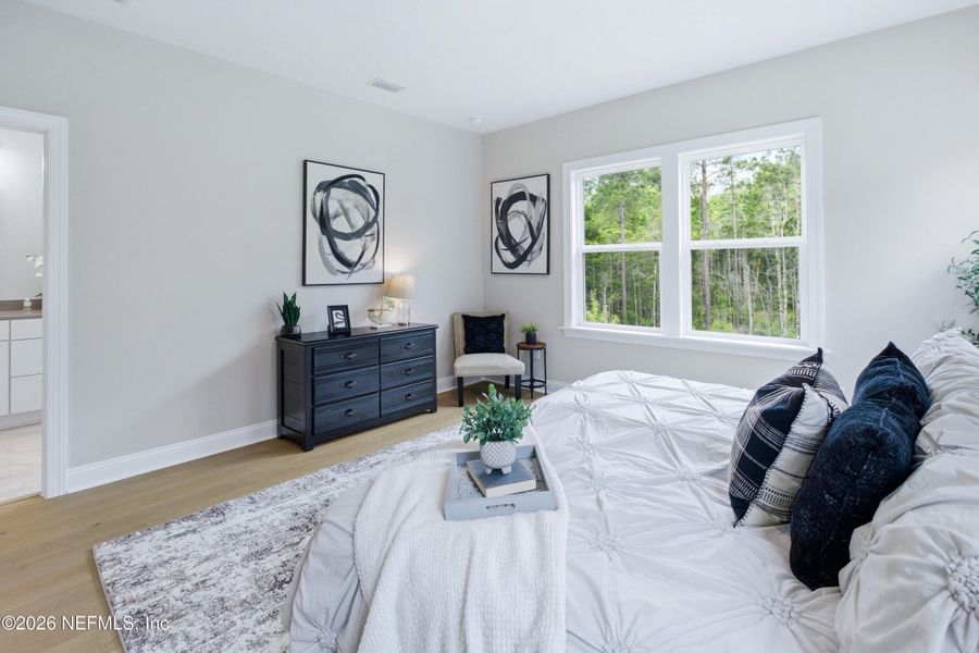 Furnished interior view inside a new home in , Ponte Vedra (Image 27).