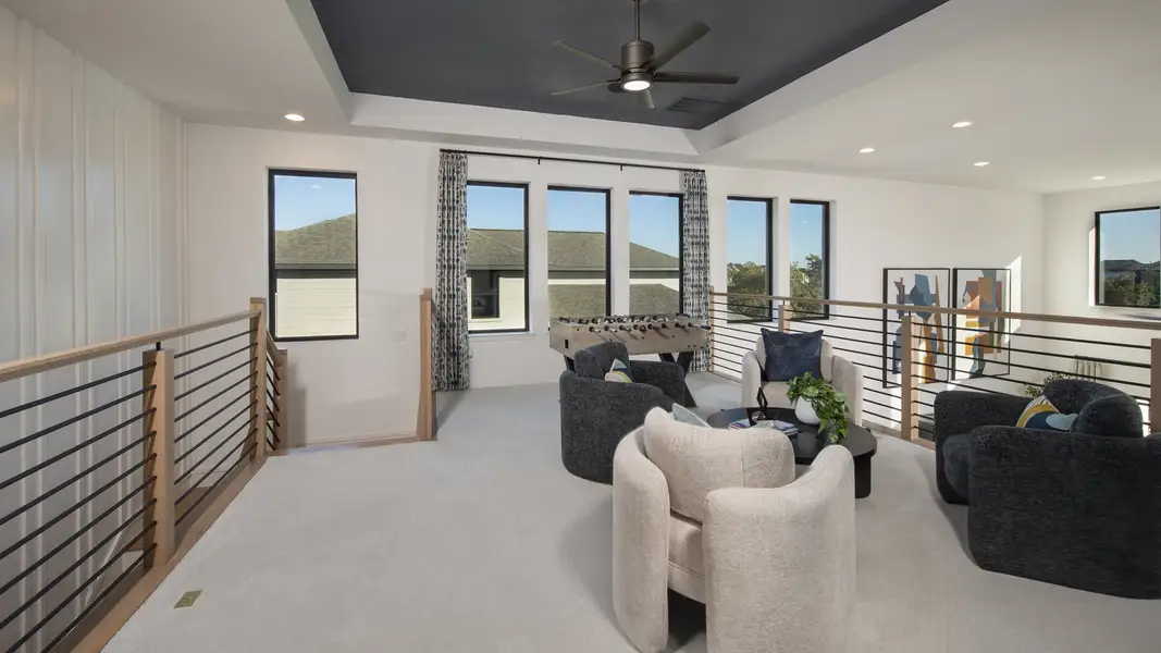 Exterior details and patio area of a home in Legacy, League City (Image 2).