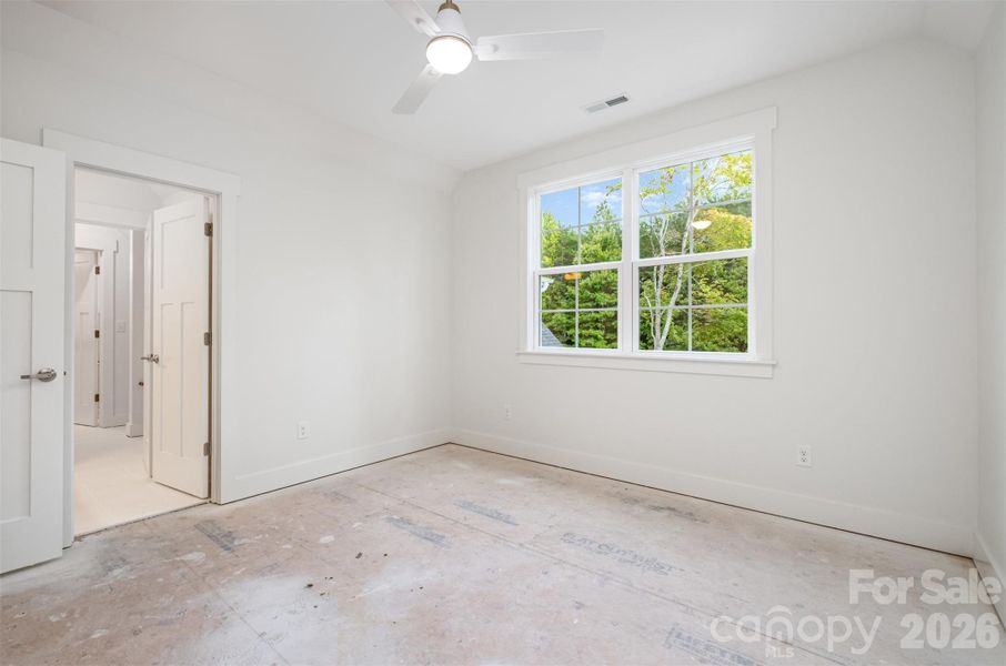 Upstairs bedroom with HUGE walk-in closet Upstairs bedroom with HUGE walk-in closet
