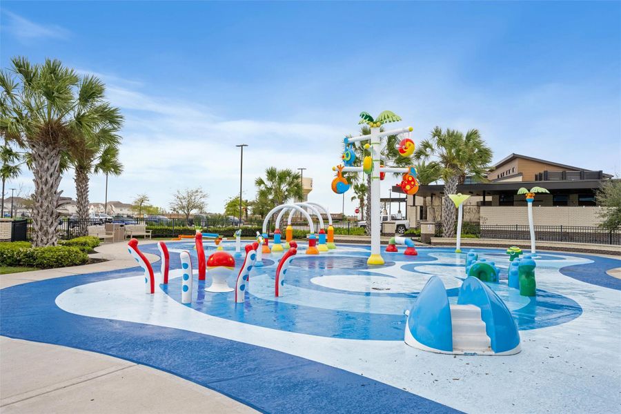 Splash Pad in the Community