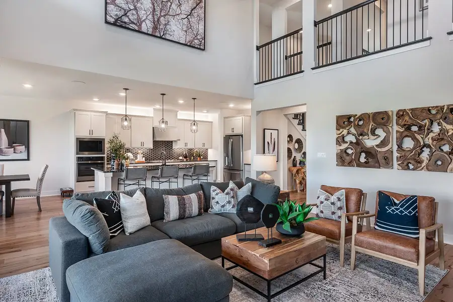 Furnished interior view inside a new home in Travisso, Leander (Image 3).