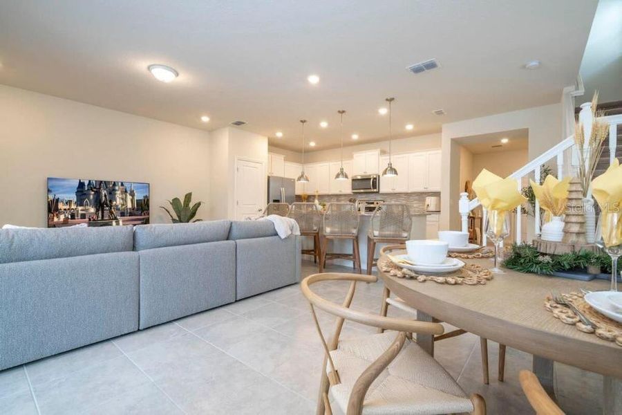 Furnished interior view inside a new home in , Davenport (Image 21).
