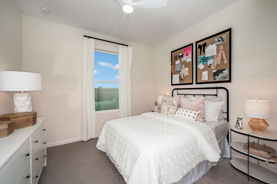 Bedroom 2 - Meadowood at Brack Ranch in St. Cloud, FL by Landsea Homes