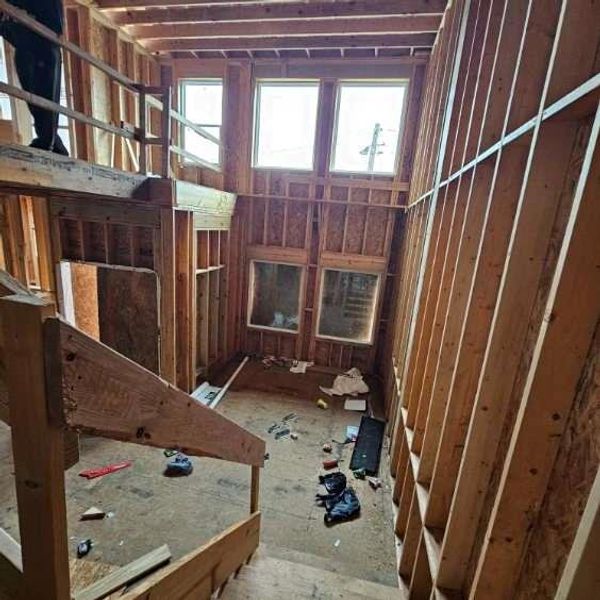 In-progress construction of a new home in , Atlanta, GA (Image 9).
