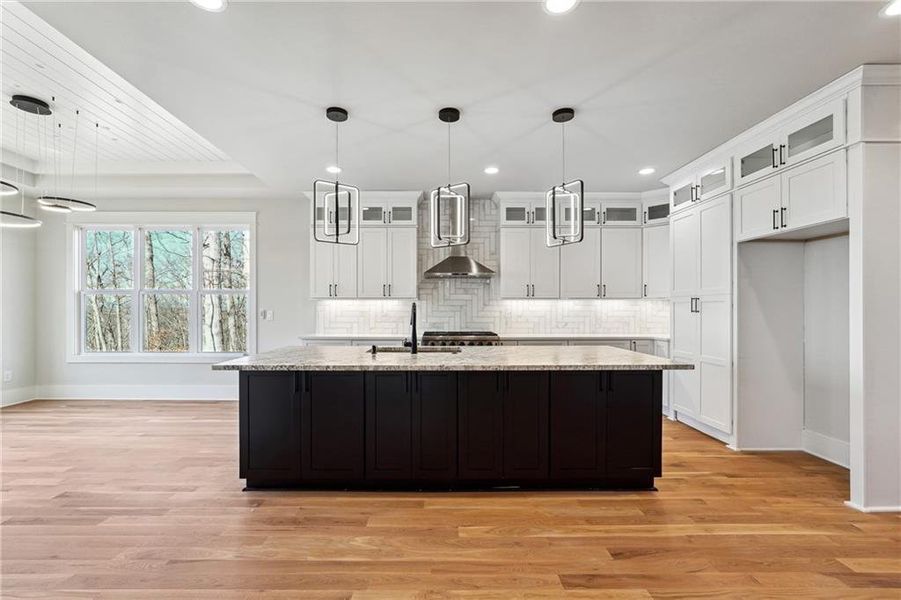 Furnished interior view inside a new home in , Dawsonville (Image 17).