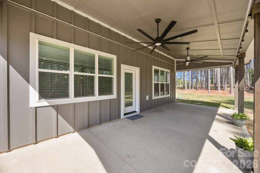 Exterior details and patio area of a home in , Monroe (Image 30).