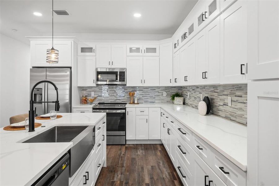 Furnished interior view inside a new home in , Pinellas Park (Image 9).