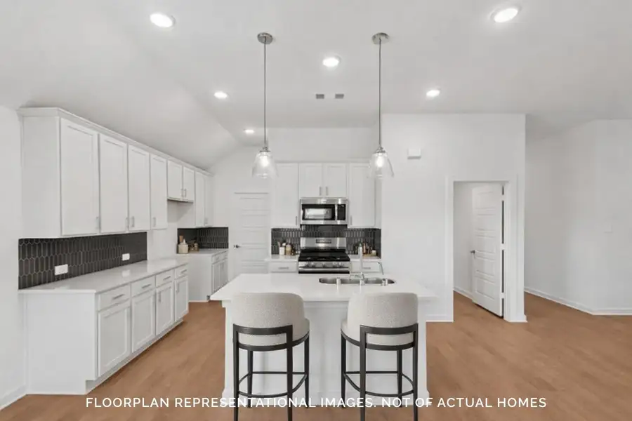 Furnished interior view inside a new home in Miller's Pond, Rosenberg (Image 5).