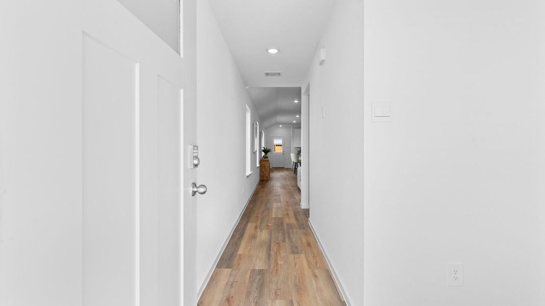 Representative furnished interior of a home built from the DIANA by D.R. Horton in Lakes at Westland Ranch, League City (Image 4).